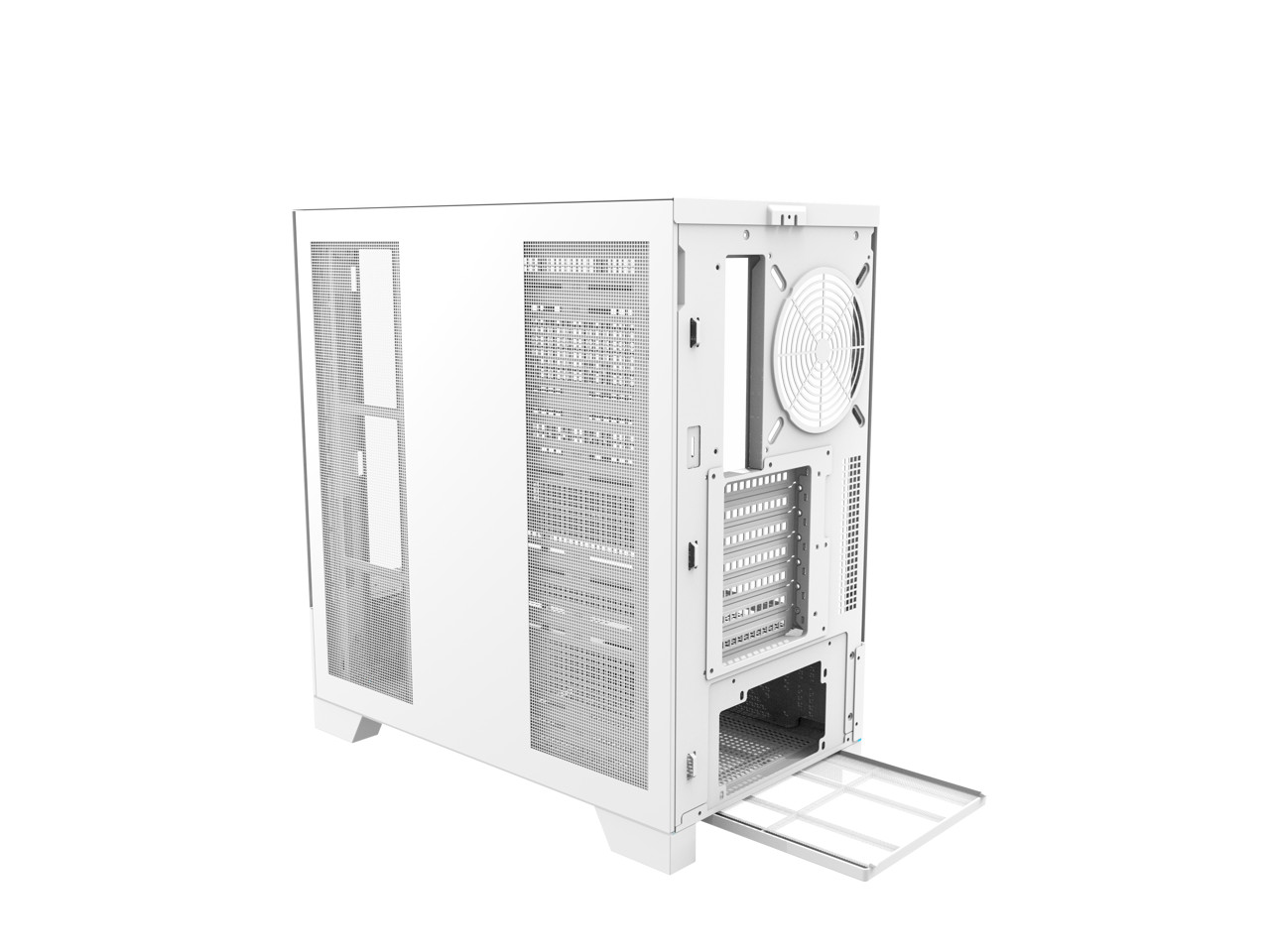 Корпус darkFlash DY451 из белой стали закаленного стекла ATX черного цвета корпус SPCC толщиной 08 мм