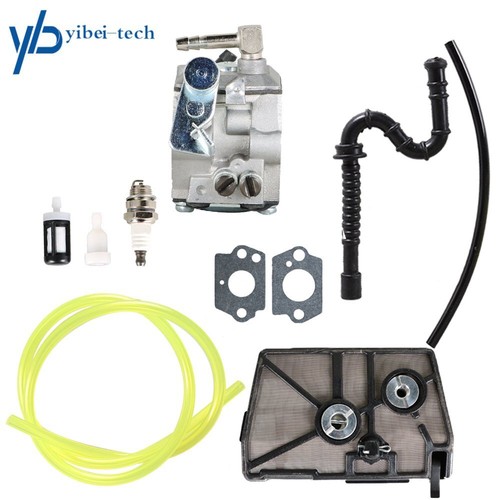 Carburetor Kit For Stihl 028 028AV Super Chainsaw Tillotson Air Filter HU-40D - Picture 4 of 7