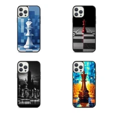 For iPhone 11 12 13 14 15 Pro Max Mini Protective Cover mind game chess
