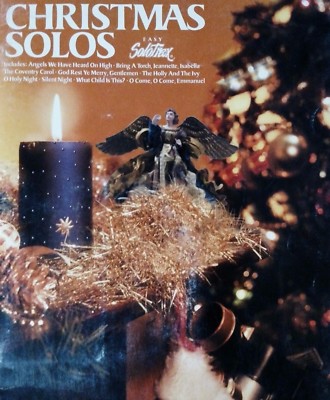 CHRISTMAS SOLOS ''EASY SOLOTRAX'' CLARINET MUSIC BOOK/CD-BRAND NEW ON SALE-RARE!!