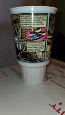 Rare White Castle Souvenir Large Plastic Cup Crave the tales cartoon 1999 Travel