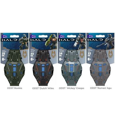 Mega Halo Unlimited A9 Squad ODST Airborne Module Dachi Michi Romeo  Optional