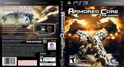 Armored Core for Answer - Sony PlayStation 3 for sale online | eBay