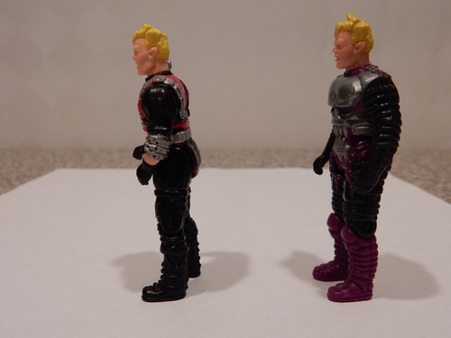 Vintage KPT CPG M.A.S.K. Floyd Malloy Action Figures 1986 & 1987 Free Shipping - Picture 3 of 6