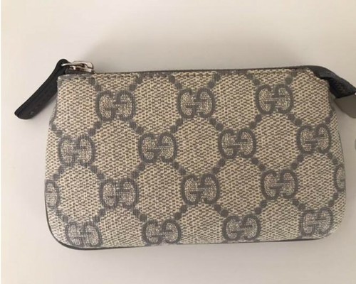 Authentic Gucci Wallet Coin Case GG 