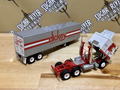 Dcp 1/64 Kenworth K100 40' Vintage Reefer semi truck Farm Toy