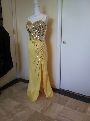 yellow cinderella dress