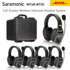 Saramonic Witalk WT5D Full Duplex Communication Wireless HeadsetSystem Micophone