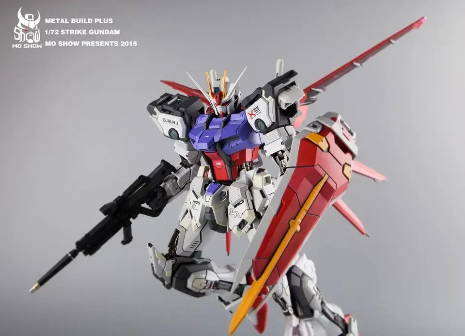 MoShow 1:72 Aile Mecha Warrior Metal Build Aile Strike Gundam Pre