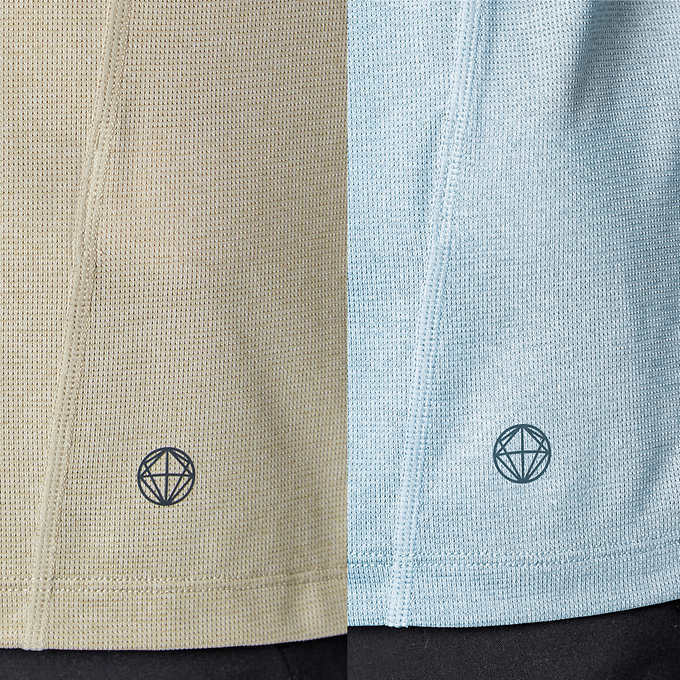 Mondetta Men’s Active Tee 2pack 4Way Stretch Breathable TShirts H21