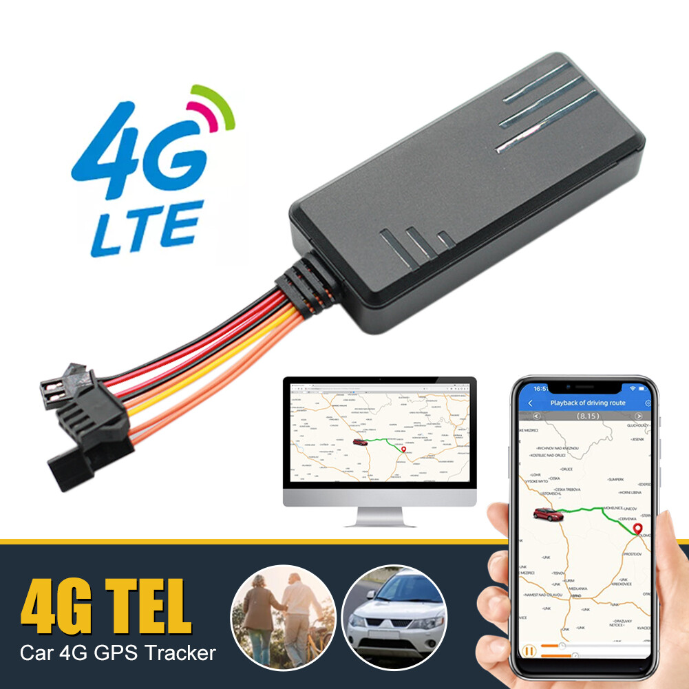 4G Car Gps Tracker Real Time Vehicle Anti-Lost Locator Geography Fencing System