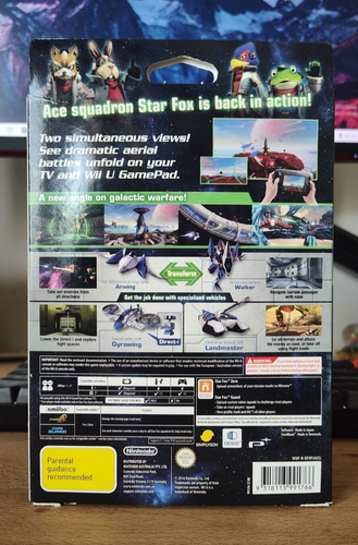 Star Fox Zero: First Print Edition (Wii U) - BRAND NEW!!! - Picture 2 of 3