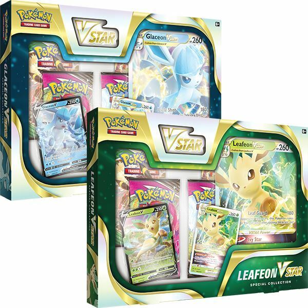 Pokemon TCG: Glaceon & Leafeon VSTAR Special Collection (Set of 2) SHIPS 1/28