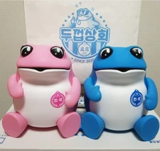 Hite Jinro Frog Toad FigureBlue & Pink Couple Set Korea Soju Brand Boy Girl