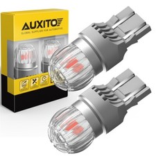 Auxito 7443 7440 7444 Red Led Bulb Brake Tail Stop Parking Light T20 Bright Lamp