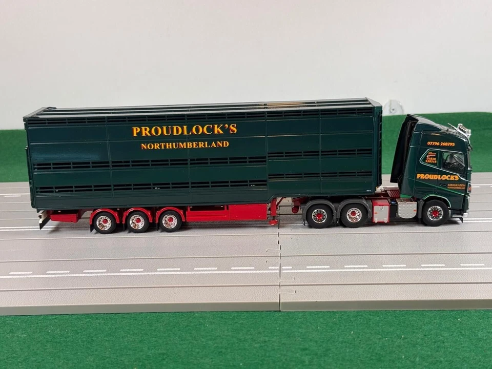 Tekno truck models, Volvo FH4 Glob.  Livestock Trailer , PROUDLOCKS - Image 3 of 4