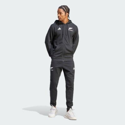 Adidas All Blacks Rugby 3-Streifen Sweat Trainingshose Hose