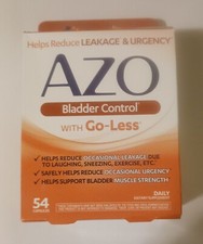 New Box AZO Bladder Control / Reduce Occasional Urge / Leakage Ex 4/26