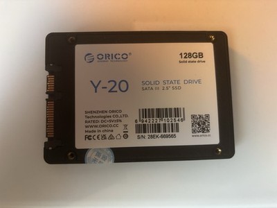 128GB ORICO Y-20 SATA III 2.5-inch Internal Solid State Drive (100% Life!!)