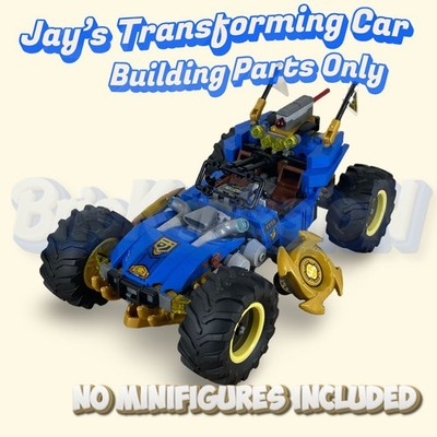 LEGO NINJAGO Jay s Transforming Car 71856 Building Parts Only No Minifig