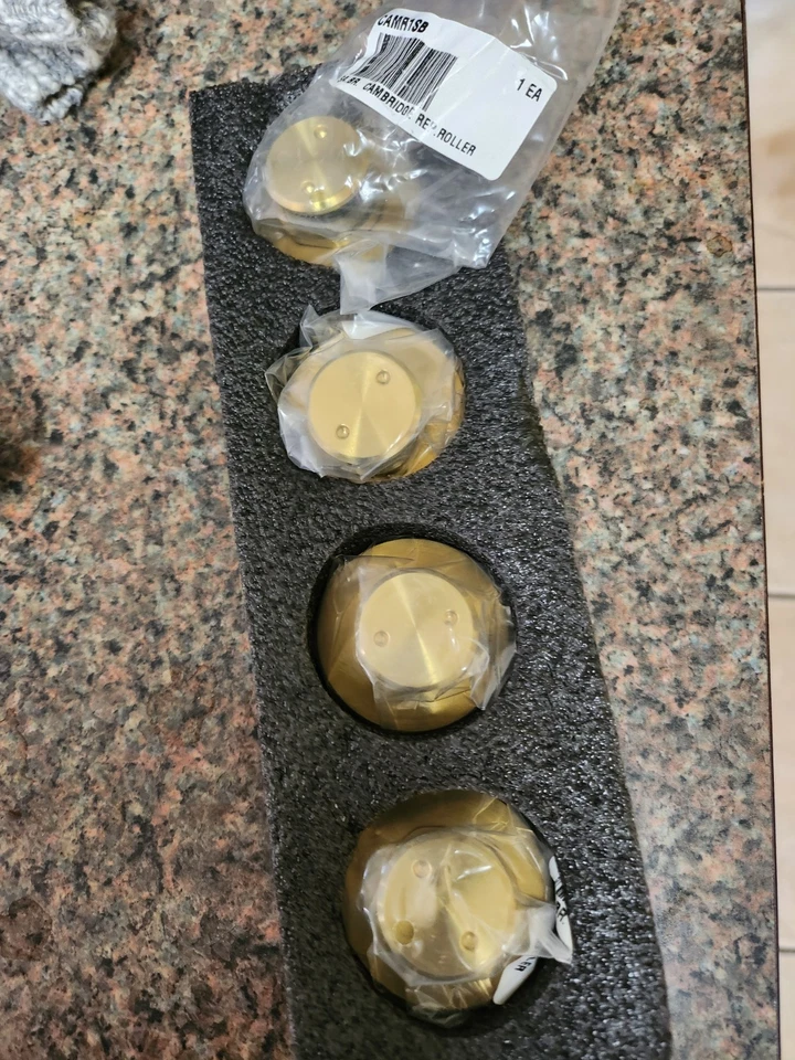 Rodillo de repuesto 4pk CRL PSS CAMR1SB Cambridge para puertas correderas de ducha Foto 2 de 3