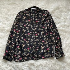 Gerard Darel Silk Floral Blouse