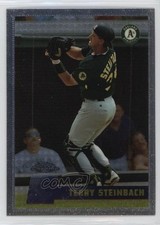 1996 Topps Chrome Terry Steinbach #107 05v0
