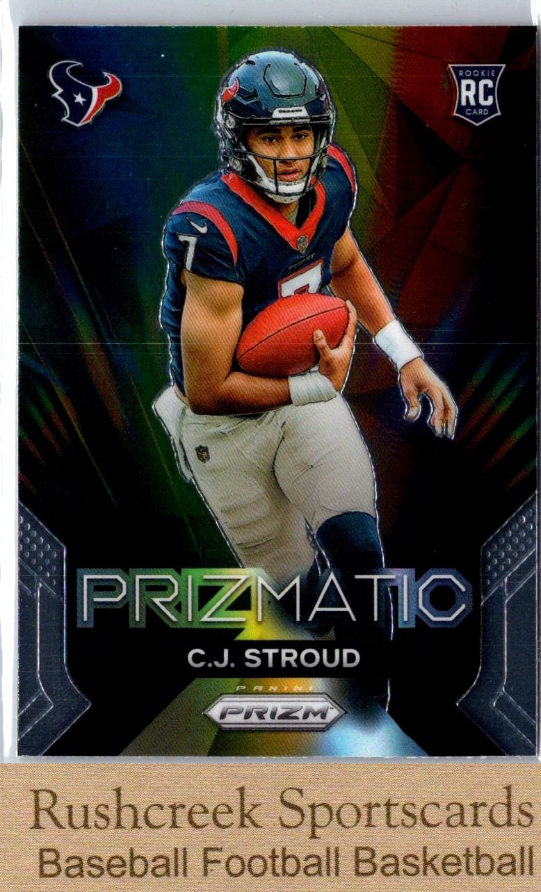 2023 Panini Prizm #6 C.J. Stroud RC Rookie Prizmatic