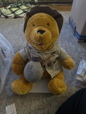 Vintage Disney Winnie The Pooh Safari 24  Large Plush Puppet Animal Kingdom