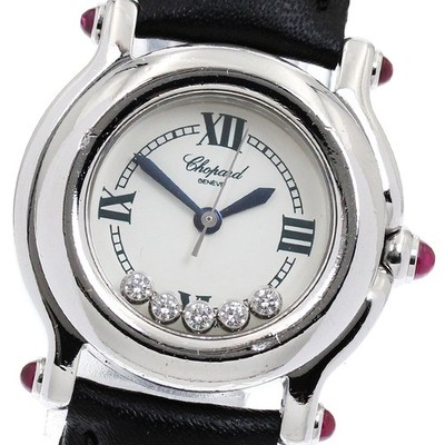 Chopard Happy sports 27/8245-21 5P diamond beige Dial Quartz Ladies Watch_939926