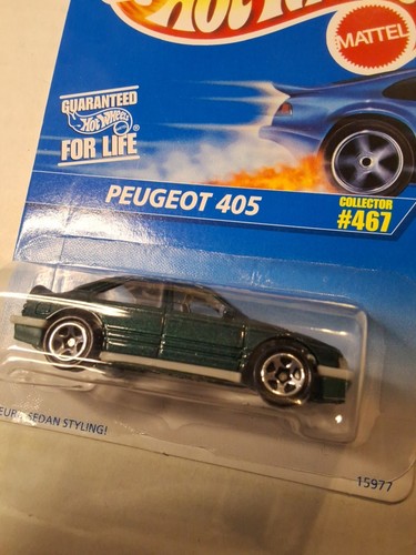 Hot Wheels Peugeot 405 Collector #467 1995 - Picture 2 of 2