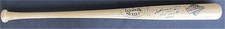 Livan Hernandez Signed Wooden Baseball Bat Marlins 