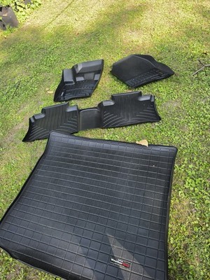 2015-2024 Ford Edge Weathertech Mats Black
