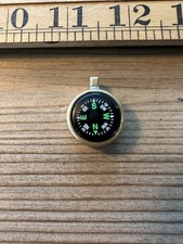 Small Solid Brass Compass Made In USA Liquid Filled Very Heavy Duty Small Solid Brass Compass Made In USA Liquid Filled Very Heavy Duty