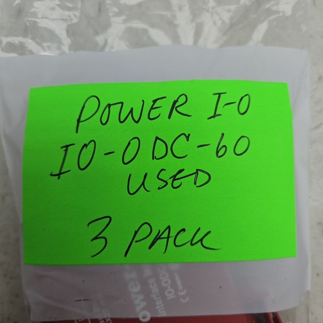3 Pack Power-IO IO-ODC-60 PLC Interface Module 3A 4-28 Vdc 5-60 Vdc