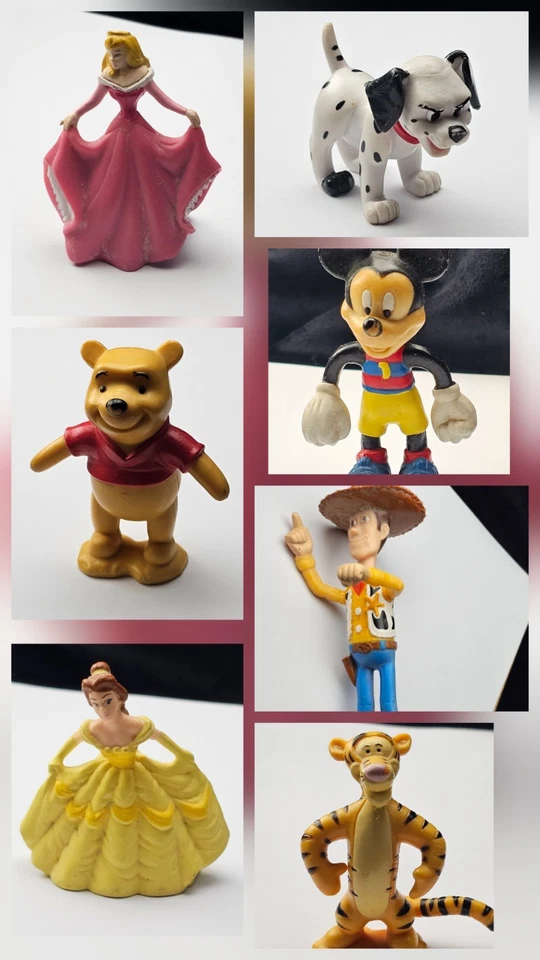 HUGE 70+ Vintage 60s-2000s Toy Lot of Mixed Small Figures-Disney-Animals-Action - Image 2 of 4
