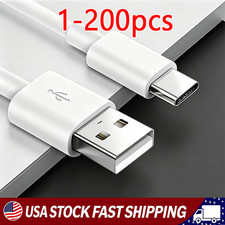 USB Type C Data Cable 5A Fast Charging USB-A to USB-C Charger lot Cord For Phone