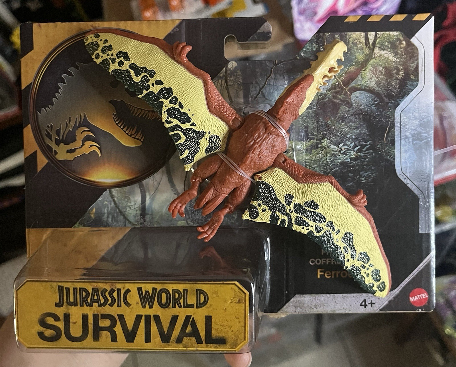 Survival &lsquo;ferrodraco&rsquo; New 2026 Mattel Dinosaur Figure Vhtf.!