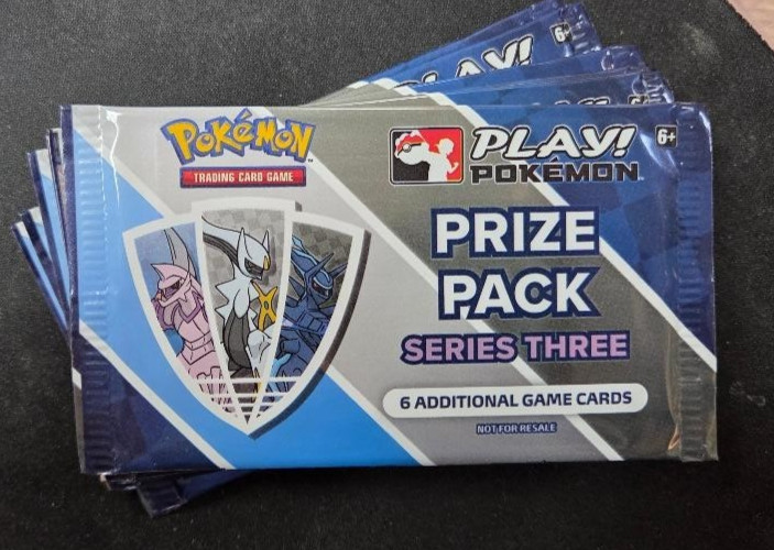 Play! Pokemon Prize Pack Series Three Booster - Factory Sealed