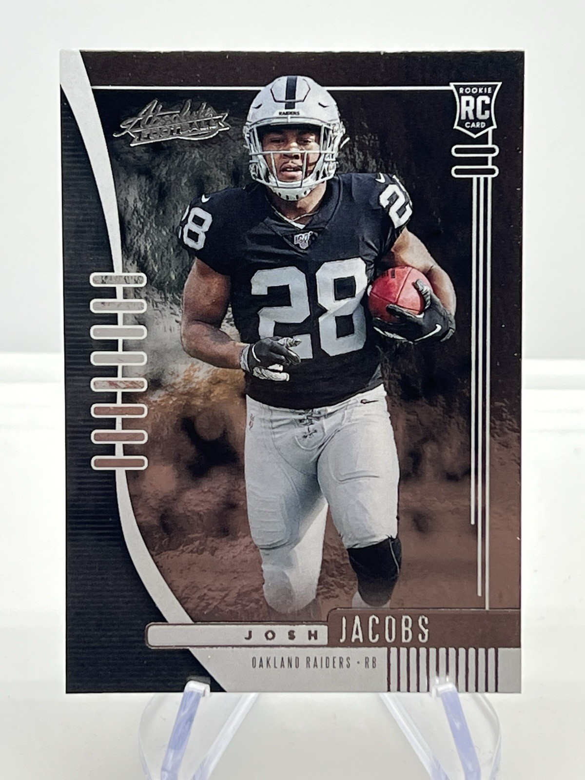 2019 Panini Absolute - Rookie Card Josh Jacobs #124 (RC) Raiders Packers