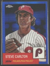 2022 Topps Chrome Platinum Anniversary #211 Steve Carlton Blue Prism Refractor