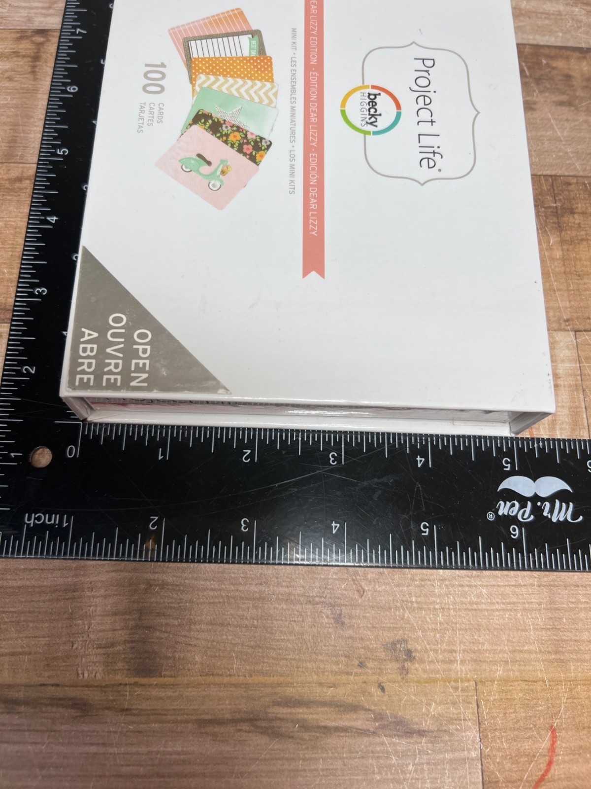 Project Life Becky Higgins Dear Lizzy Edition Mini Kit Scrapbooking 100 Cards