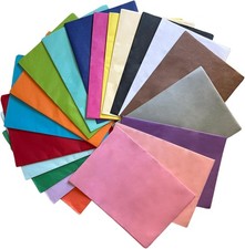 100 Blatt Seidenpapier Bunt 50x70 cm, 20 Farben Tissue Paper