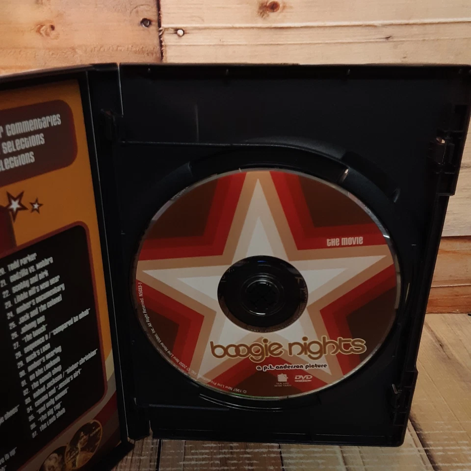 Boogie Nights DVD Used 1997 New Line Platinum Series Mark Wahlberg  - Image 4 of 4