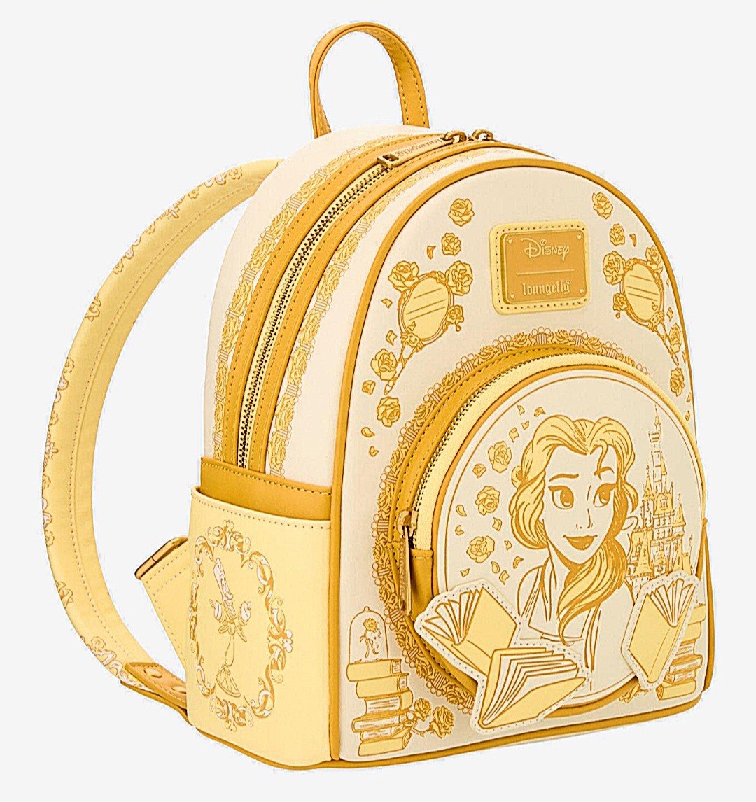 Loungefly Beauty & The Beast Belle Tonal Sketch Portrait Mini