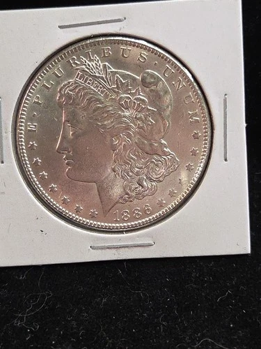 1886-O $1 Morgan Silver Dollar. Uncirculated GEM