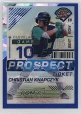 2024 Panini Prospect Edition Blue Ice Prizm 260/299 Christian Knapczyk #54 1ez8