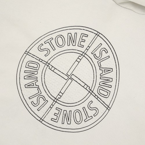 Stone Island SS16 Hoodie mit gesticktem Logo Größe XL weiß - Bild 5 von 6