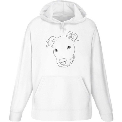 Hoodie / Kapuzenpullover ''Pit Bull Terrier'' für Erwachsene (HO050586)