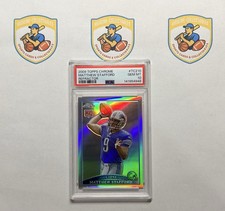2009 TOPPS CHROME REFRACTOR #TC210 MATTHEW STAFFORD ROOKIE RC PSA 10